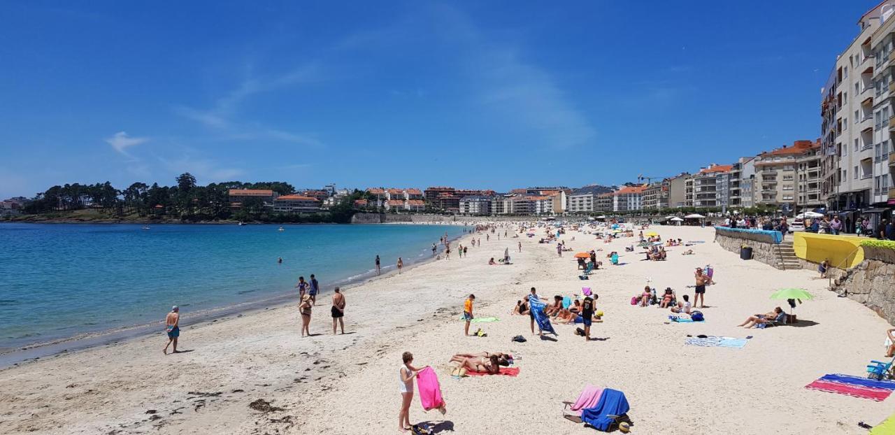 Apartmán Piso Exterior A Escasos Metros De La Playa Panadeira Con Plaza De Garaje Sanxenxo Exteriér fotografie
