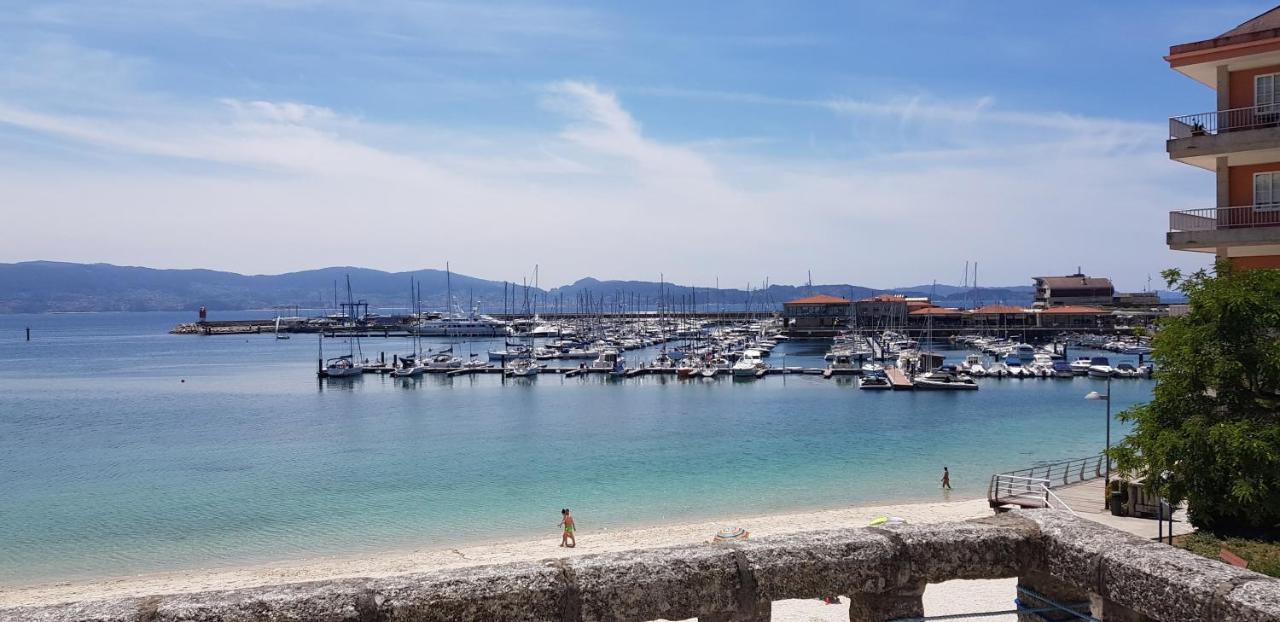 Apartmán Piso Exterior A Escasos Metros De La Playa Panadeira Con Plaza De Garaje Sanxenxo Exteriér fotografie